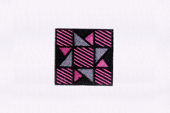 A Chic Black Quilting Design for Boutique Apparel