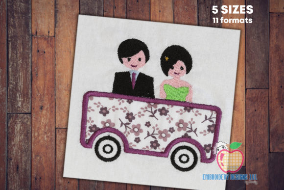 A Cozy Couple on the Road: Embroidery Design Review