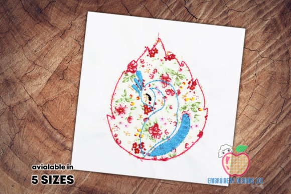 A Craft Fair Review: The Polygon Peacock Embroidery