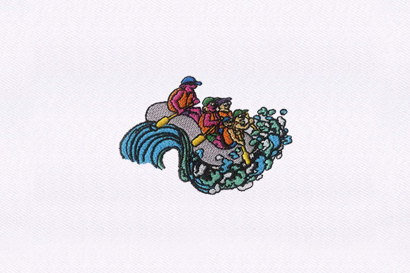 A Designer's Review of the Times Rapids Cap Embroidery File