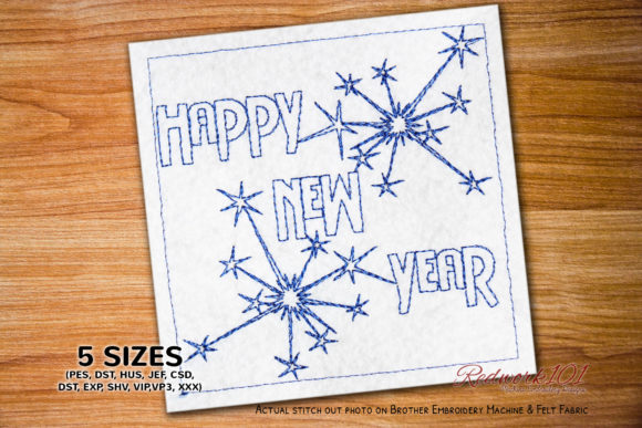 A Festive New Year Design for Boutique Sweatshirts