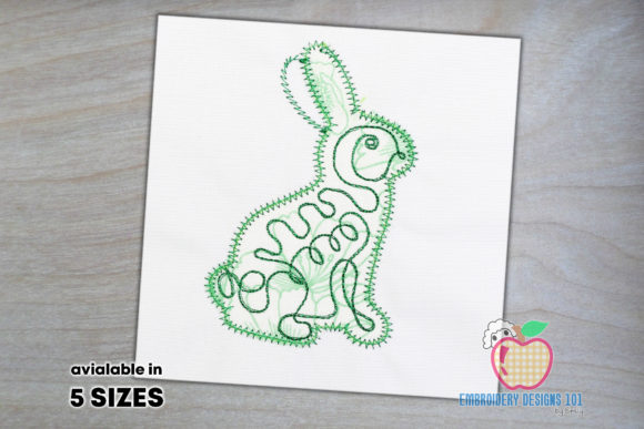 A Linear Bunny Design Review for Seasonal Embroidery Success