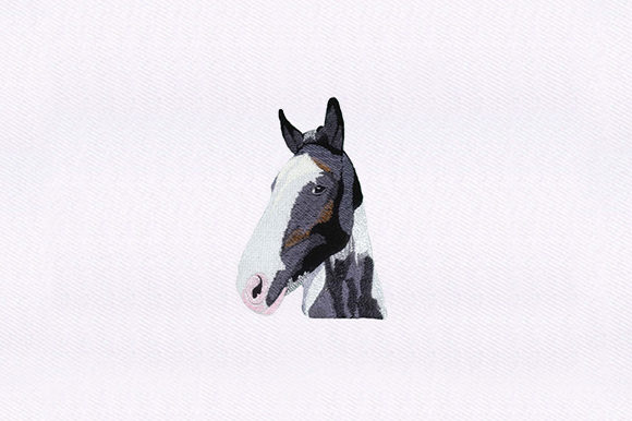 A Professional Review of the Detailed Horse Embroidery Design