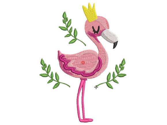 A Professional's Review: The Creative Fabrica Flamingo Embroidery Design