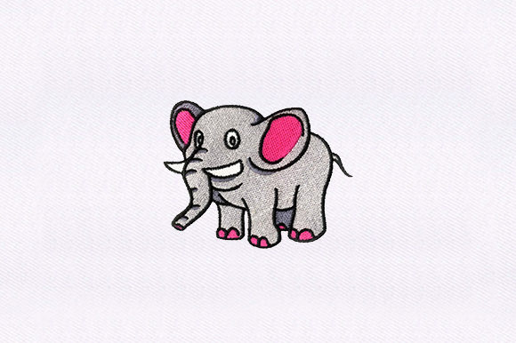 An Embroidery Designer's Review of an Elephant for Craft Fair Products