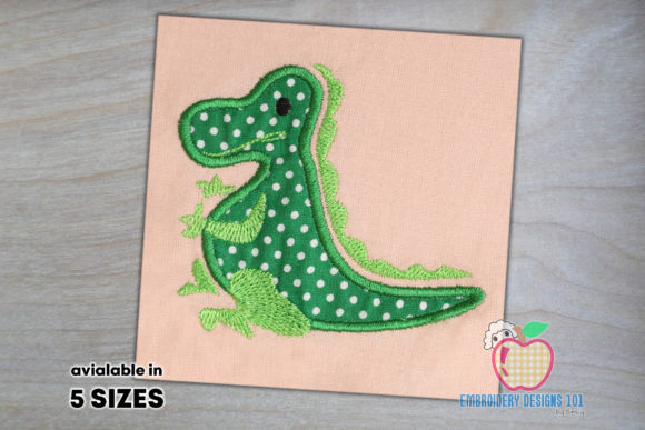 Crocodile Dragon Applique: A Bold Embroidery Design Review