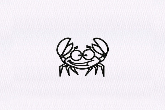 Evaluating the Crab Embroidery Design for Product Collections