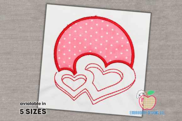Heart Showing Romance Applique Embroidery Review