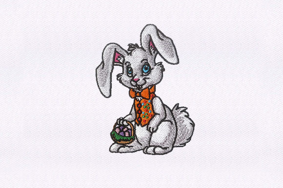 Rabbit Easter Embroidery: A Designer's Review for Boutique Apparel