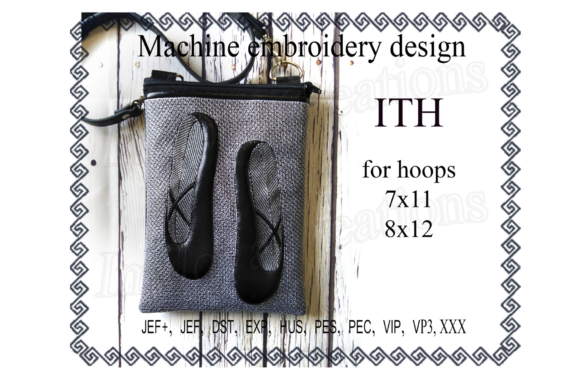 Reviewing the Ballet Shoe Letter Zip Bag Embroidery Design