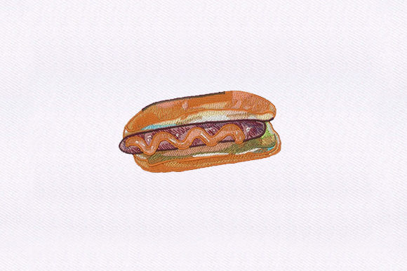 The Perfect Stitch: Evaluating Creative Fabrica's Hot Dog Design