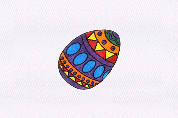 Unpacking the Seasonal Appeal of the Easter Egg Embroidery Design